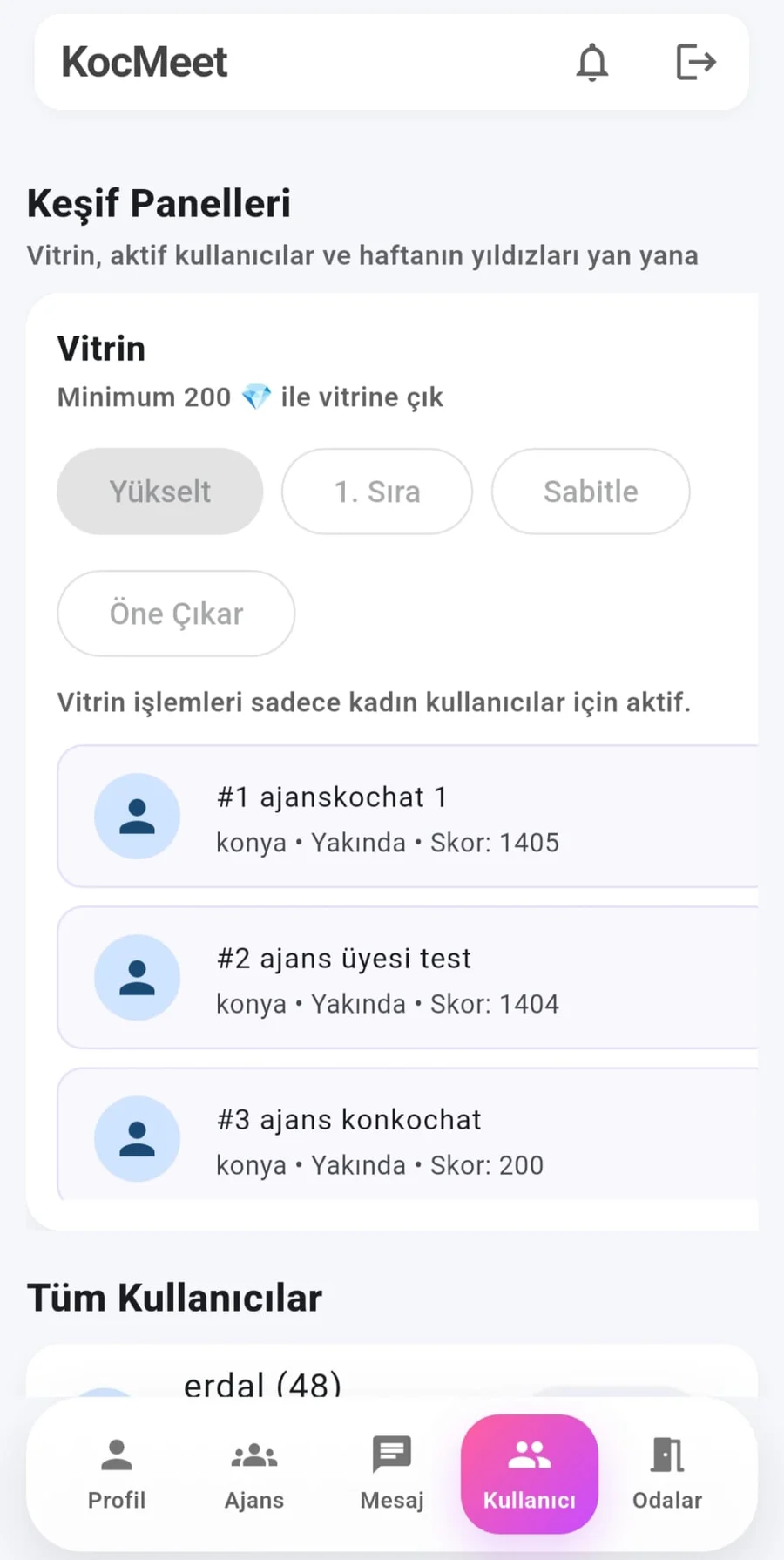 KoçMeet Sohbet Uygulaması ekran görüntüsü 4