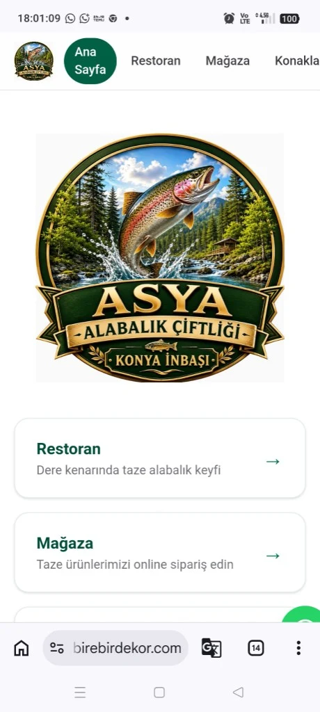 Asya İnbaşı Alabalık Çiftliği önizlemesi