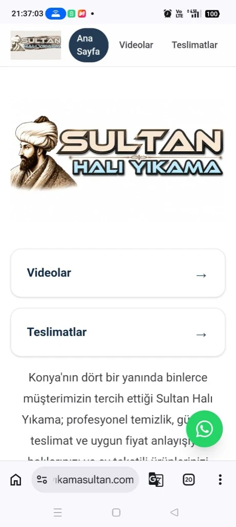 Sultan Halı Yıkama önizlemesi